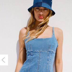 Urban Outfitters BDG Blue Denim Dress